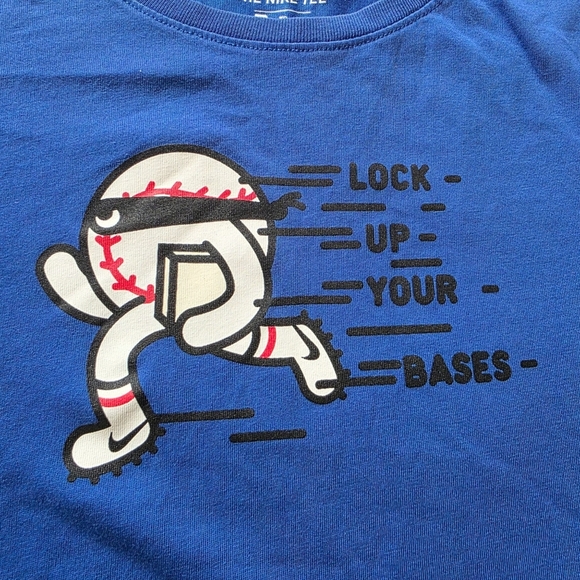 2 For 1 Bundle Nike Dri-Fit Tees, Blue And Green, Size Youth XL - Picture 4 of 12